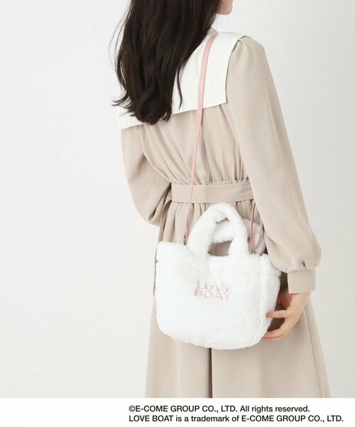 ESPERANZA / エスペランサ ショルダーバッグ | LOVEBOAT2WAYファーショルダー | 詳細14