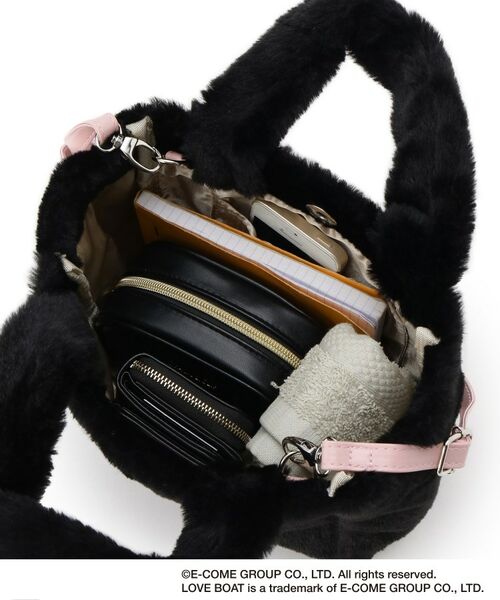 ESPERANZA / エスペランサ ショルダーバッグ | LOVEBOAT2WAYファーショルダー | 詳細7