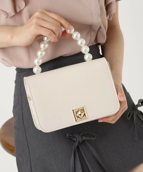 ESPERANZA / エスペランサ ショルダーバッグ | パール調2WAYショルダーバッグ | 詳細10