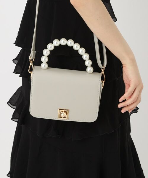ESPERANZA / エスペランサ ショルダーバッグ | パール調2WAYショルダーバッグ | 詳細15
