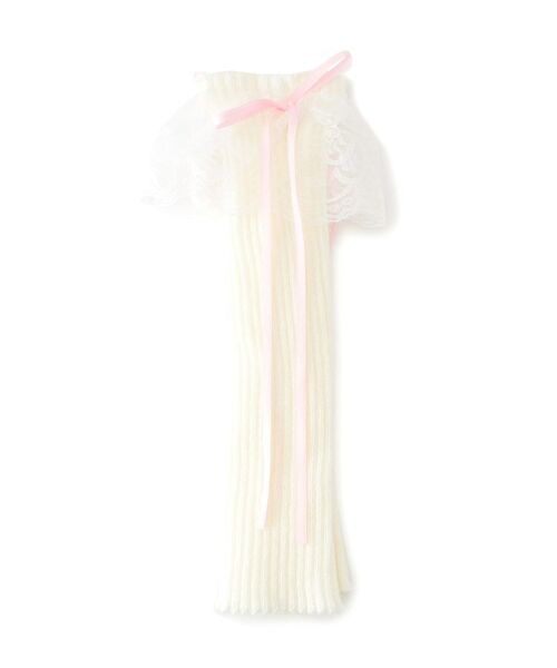 ESPERANZA / エスペランサ 服飾雑貨 | バレエコアリボン付きレッグカバー | 詳細1