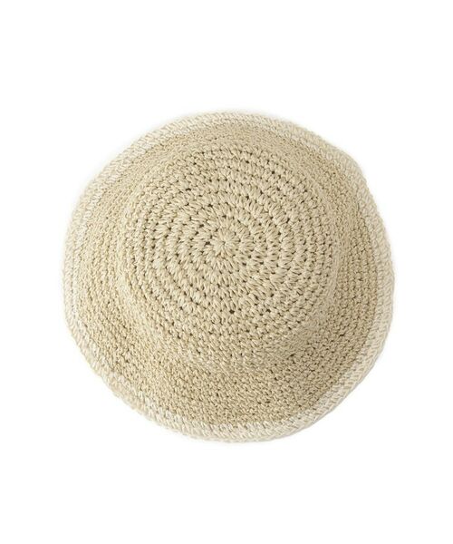 ESPERANZA / エスペランサ ハット | ライン細編みペーパーハット | 詳細3