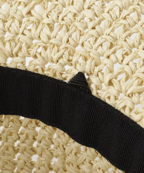 ESPERANZA / エスペランサ ハット | ライン細編みペーパーハット | 詳細7