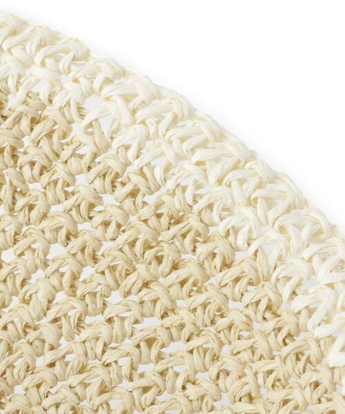 ESPERANZA / エスペランサ ハット | ライン細編みペーパーハット | 詳細8