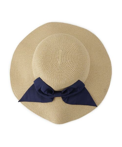 ESPERANZA / エスペランサ ハット | 【接触冷感／洗濯可】コンパクトウォッシャブルリボンハット | 詳細3