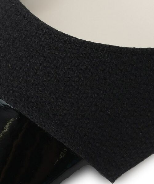 ESPERANZA / エスペランサ サンダル | エナメル×ツイードストラップパンプス | 詳細12