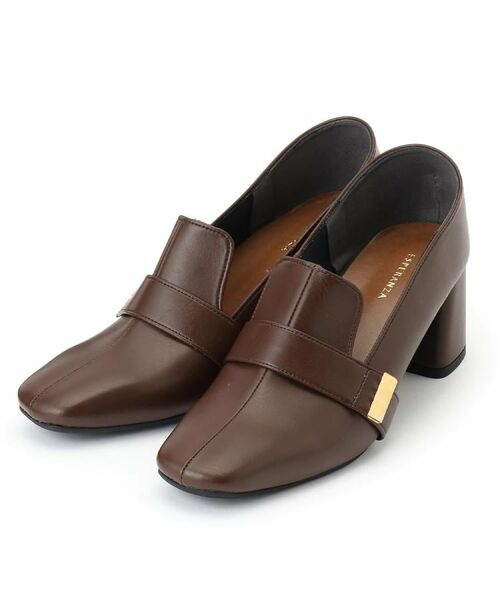 ESPERANZA / エスペランサ パンプス | スクエアブロックヒールベルトローファー レイン対応 | 詳細13