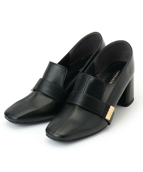 ESPERANZA / エスペランサ パンプス | スクエアブロックヒールベルトローファー レイン対応 | 詳細17