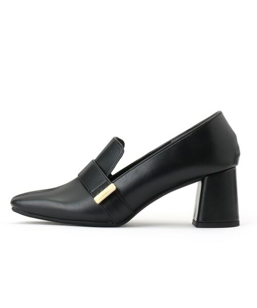 ESPERANZA / エスペランサ パンプス | スクエアブロックヒールベルトローファー レイン対応 | 詳細2