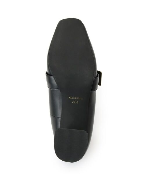 ESPERANZA / エスペランサ パンプス | スクエアブロックヒールベルトローファー レイン対応 | 詳細7