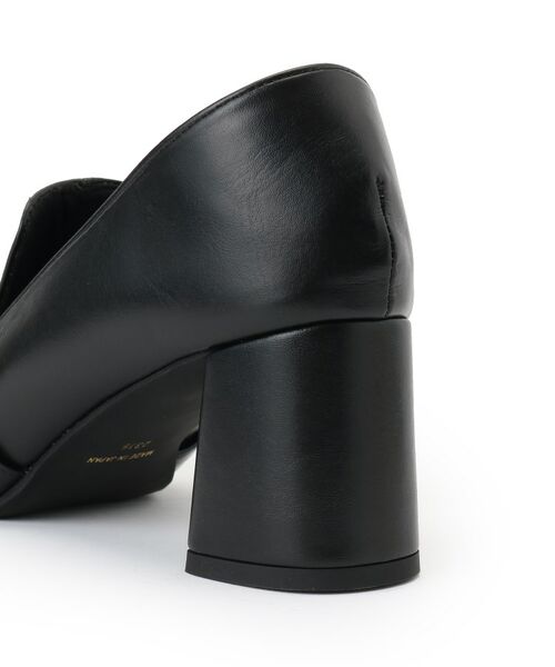 ESPERANZA / エスペランサ パンプス | スクエアブロックヒールベルトローファー レイン対応 | 詳細9