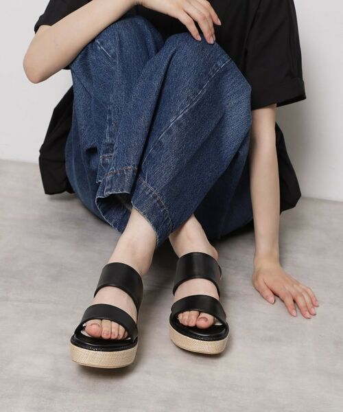 ESPERANZA / エスペランサ サンダル | ラメラインウェッジミュール | 詳細1