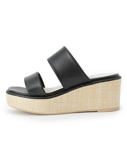 ESPERANZA / エスペランサ サンダル | ラメラインウェッジミュール | 詳細8