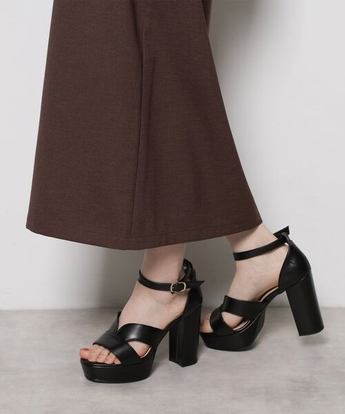 ESPERANZA / エスペランサ サンダル | ネックベルトチャンキーヒールサンダル | 詳細14