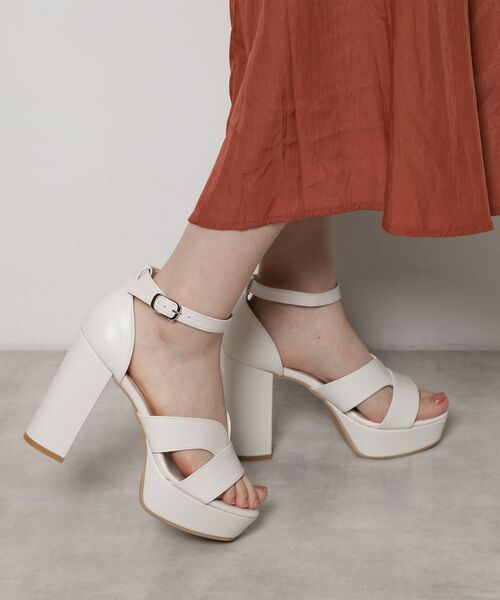ESPERANZA / エスペランサ サンダル | ネックベルトチャンキーヒールサンダル | 詳細17
