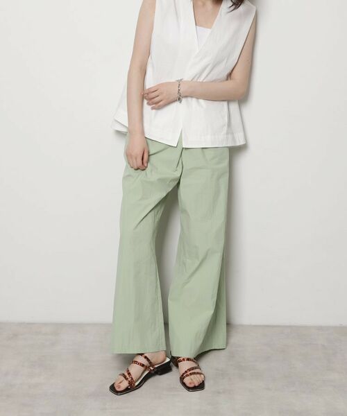 ESPERANZA / エスペランサ サンダル | スクエアトゥクリアフラットヒールミュール | 詳細15