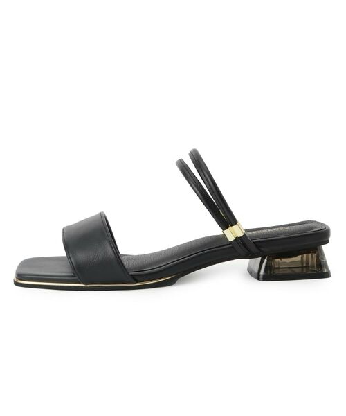 ESPERANZA / エスペランサ サンダル | スクエアトゥクリアローヒールサンダル | 詳細11