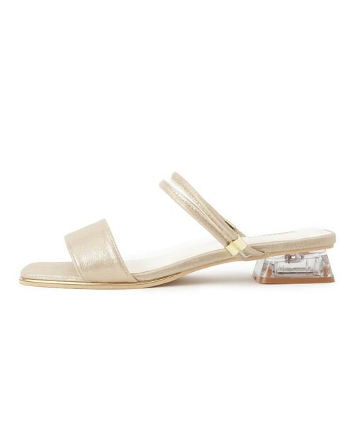 ESPERANZA / エスペランサ サンダル | スクエアトゥクリアローヒールサンダル | 詳細15