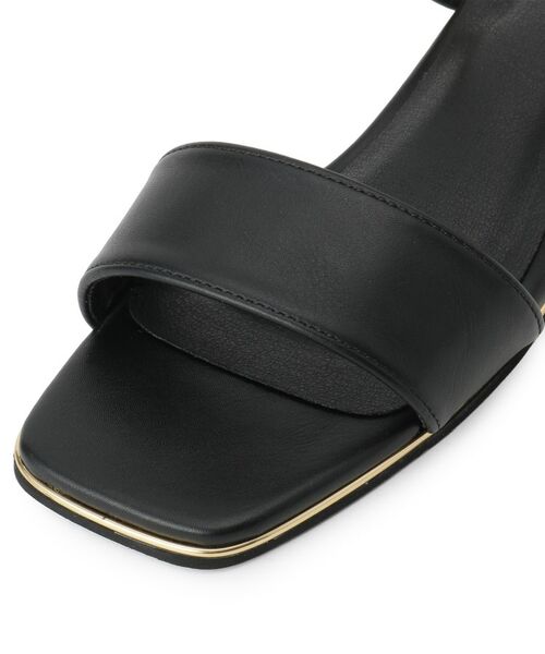 ESPERANZA / エスペランサ サンダル | スクエアトゥクリアローヒールサンダル | 詳細5