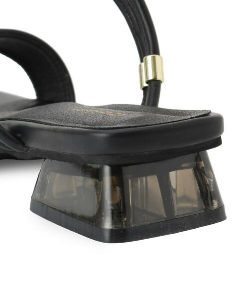 ESPERANZA / エスペランサ サンダル | スクエアトゥクリアローヒールサンダル | 詳細8