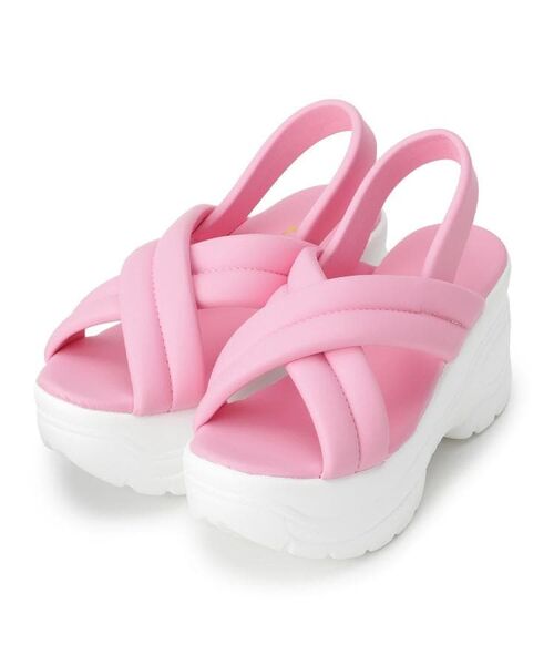 ESPERANZA / エスペランサ サンダル | 厚底クロスサンダル パデットサンダル | 詳細13