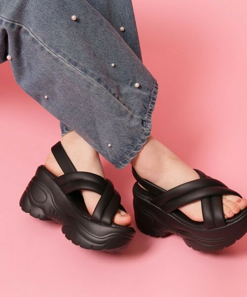 ESPERANZA / エスペランサ サンダル | 厚底クロスサンダル パデットサンダル | 詳細15