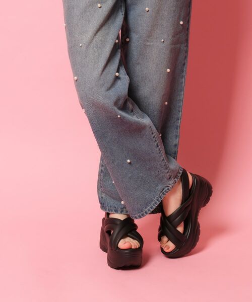 ESPERANZA / エスペランサ サンダル | 厚底クロスサンダル パデットサンダル | 詳細16