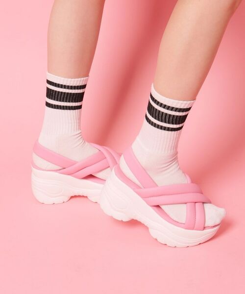 ESPERANZA / エスペランサ サンダル | 厚底クロスサンダル パデットサンダル | 詳細20