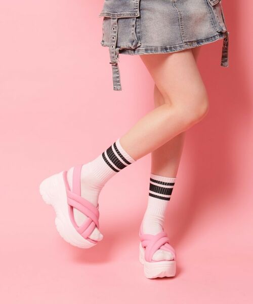 ESPERANZA / エスペランサ サンダル | 厚底クロスサンダル パデットサンダル | 詳細22