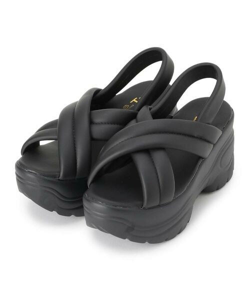 ESPERANZA / エスペランサ サンダル | 厚底クロスサンダル パデットサンダル | 詳細9
