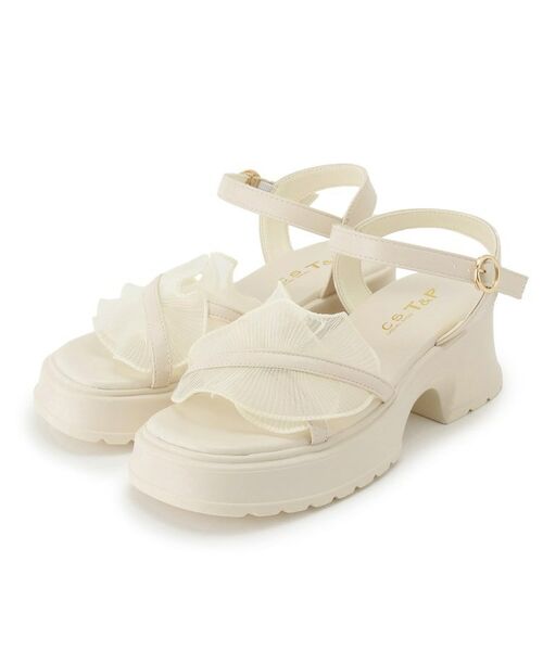 ESPERANZA / エスペランサ サンダル | チュールフリルサンダル | 詳細15