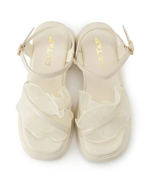 ESPERANZA / エスペランサ サンダル | チュールフリルサンダル | 詳細17