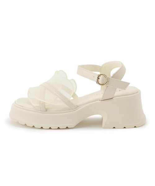 ESPERANZA / エスペランサ サンダル | チュールフリルサンダル | 詳細24