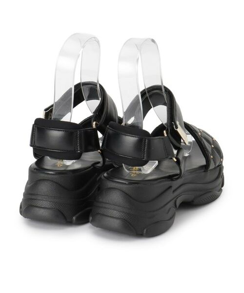 ESPERANZA / エスペランサ サンダル | キルティング 面ファスナーストラップサンダル | 詳細2