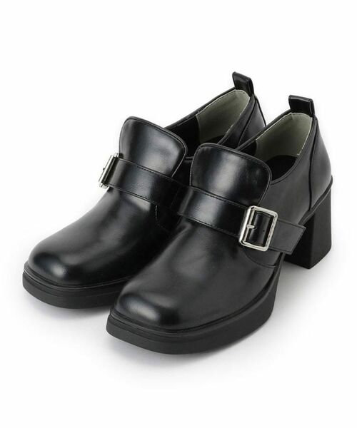 ESPERANZA / エスペランサ パンプス | スクエアトゥベルトアンクルローファー | 詳細12