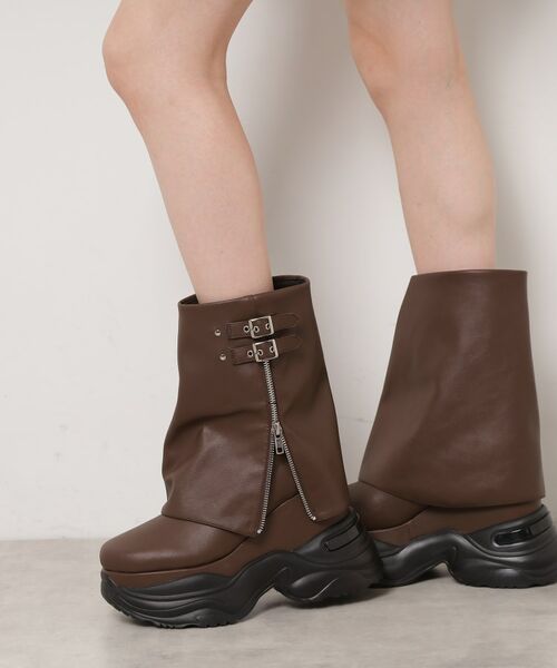 ESPERANZA / エスペランサ ブーツ（ショート丈） | ボリュームソールカバーブーツ | 詳細17