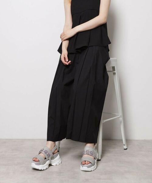 ESPERANZA / エスペランサ サンダル | ツイード風フラワーベルトスポサン | 詳細22