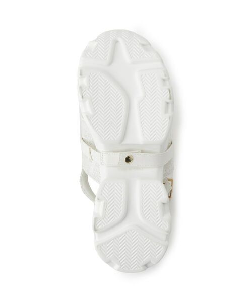 ESPERANZA / エスペランサ サンダル | ツイード風フラワーベルトスポサン | 詳細4