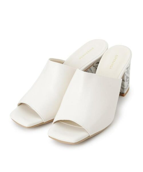 ESPERANZA / エスペランサ サンダル | スクエアトゥブロックヒールミュール | 詳細10