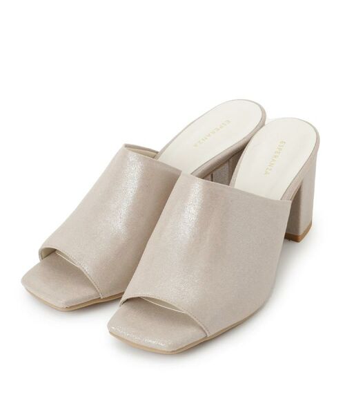 ESPERANZA / エスペランサ サンダル | スクエアトゥブロックヒールミュール | 詳細12