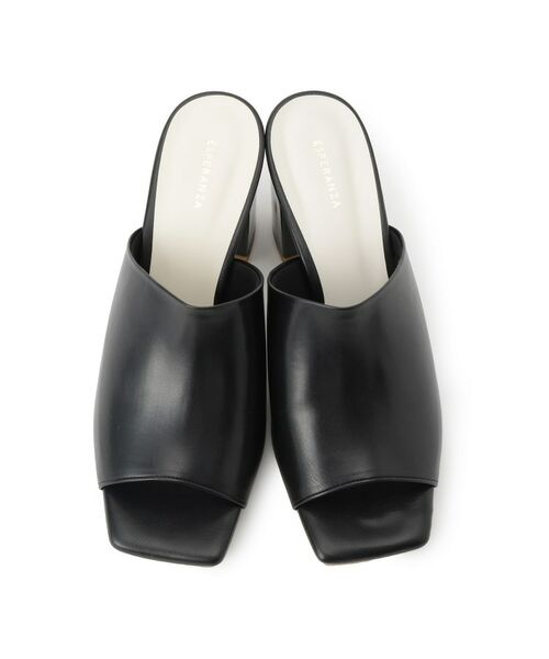 ESPERANZA / エスペランサ サンダル | スクエアトゥブロックヒールミュール | 詳細2