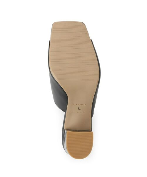 ESPERANZA / エスペランサ サンダル | スクエアトゥブロックヒールミュール | 詳細4