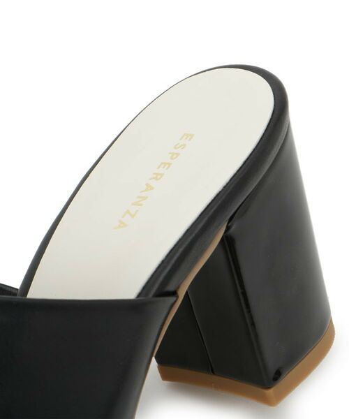 ESPERANZA / エスペランサ サンダル | スクエアトゥブロックヒールミュール | 詳細6
