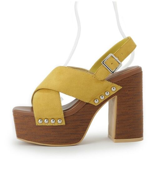 ESPERANZA / エスペランサ サンダル | 【ラク盛り/サンダル】リピーター続出/脚長美脚 クロススタッズサンダル | 詳細15