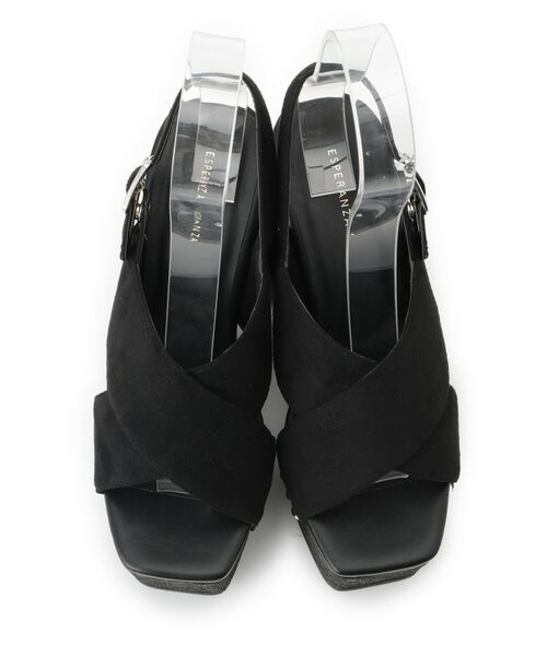 ESPERANZA / エスペランサ サンダル | 【ラク盛り/サンダル】リピーター続出/脚長美脚 クロススタッズサンダル | 詳細2