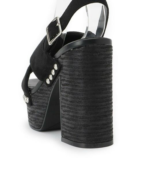 ESPERANZA / エスペランサ サンダル | 【ラク盛り/サンダル】リピーター続出/脚長美脚 クロススタッズサンダル | 詳細9