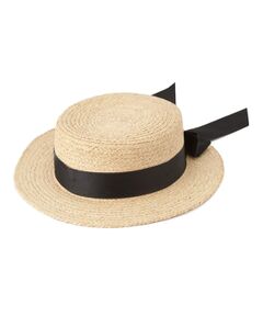 ESPERANZA / エスペランサ ハット | カンカン帽オーガンジーリボン