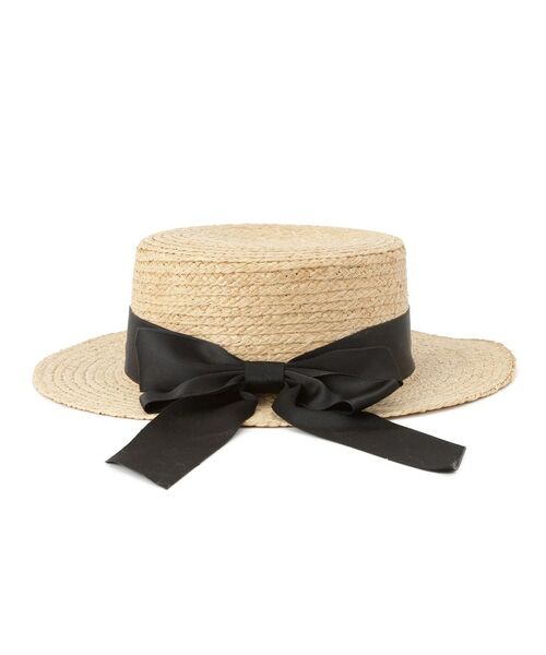 ESPERANZA / エスペランサ ハット | カンカン帽オーガンジーリボン | 詳細2