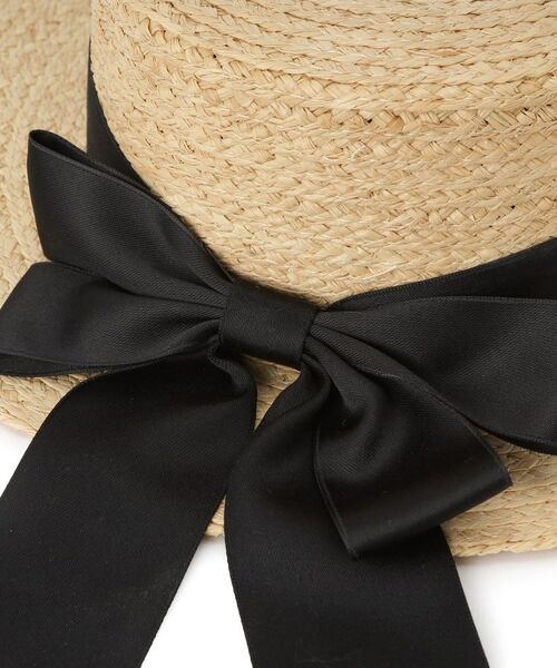 ESPERANZA / エスペランサ ハット | カンカン帽オーガンジーリボン | 詳細6