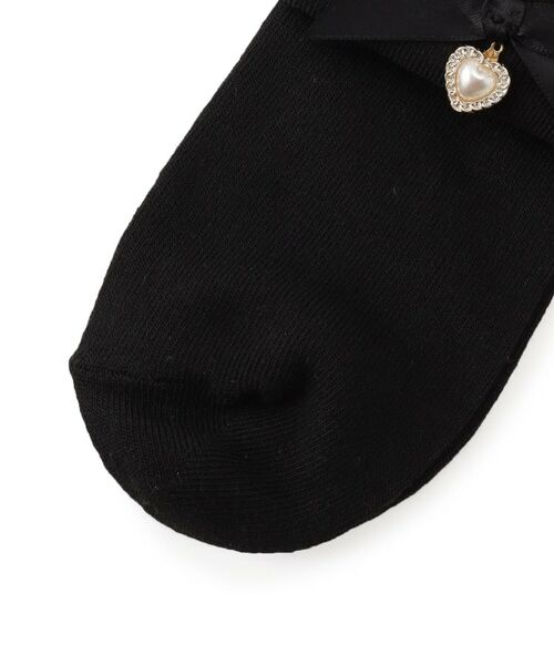 ESPERANZA / エスペランサ ソックス | サテンリボン×ハートパーツ付きソックス | 詳細4